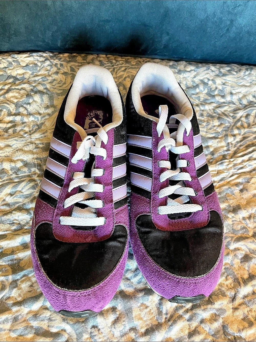 Adidas NEO Label Low Top Sneakers Purple US 9